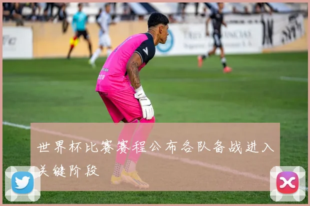 世界杯比赛赛程公布各队备战进入关键阶段