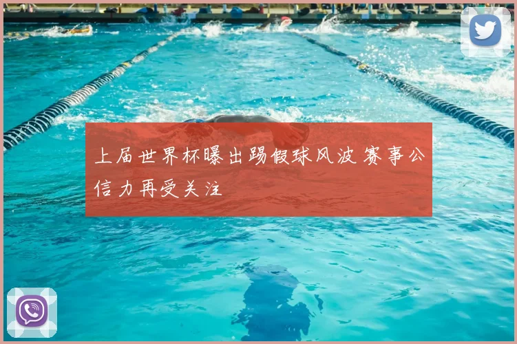 上届世界杯曝出踢假球风波 赛事公信力再受关注